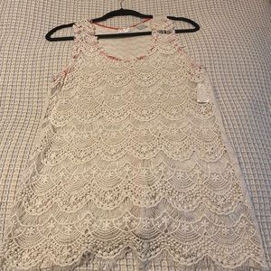 Miss Me Crochet Tank Top